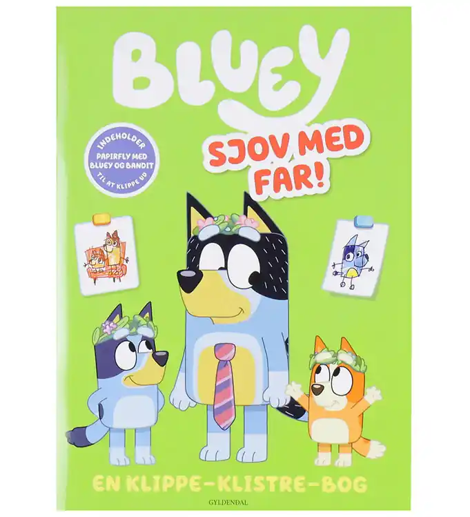 Snelle Levering Forlaget Gyldendal Activiteitenboek - Bluey - Plezier met papa