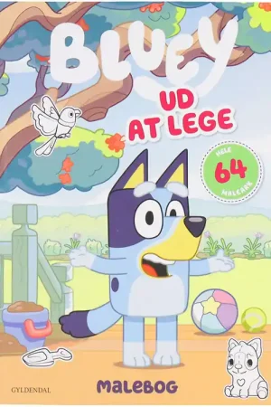 Forlaget Gyldendal Kleurboek - Bluey - Buiten spelen Favoriet