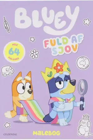 Forlaget Gyldendal Kleurboek - Bluey - Vol plezier Nu Kopen