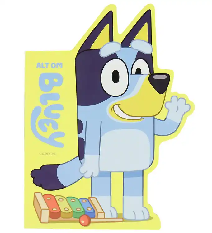 Must-Have Forlaget Gyldendal Boek - Bluey - Alles over Bluey