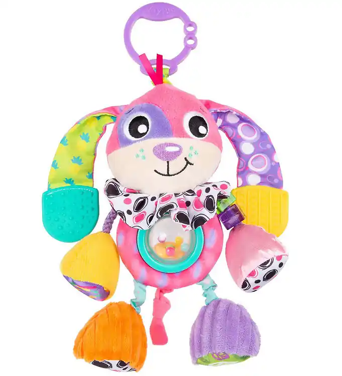 Beperkte Voorraad Playgro Kinderwagenspanner - Dixie Activiteitenhond