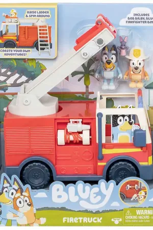 Op = Op Bluey Speelset - Brandweerwagen