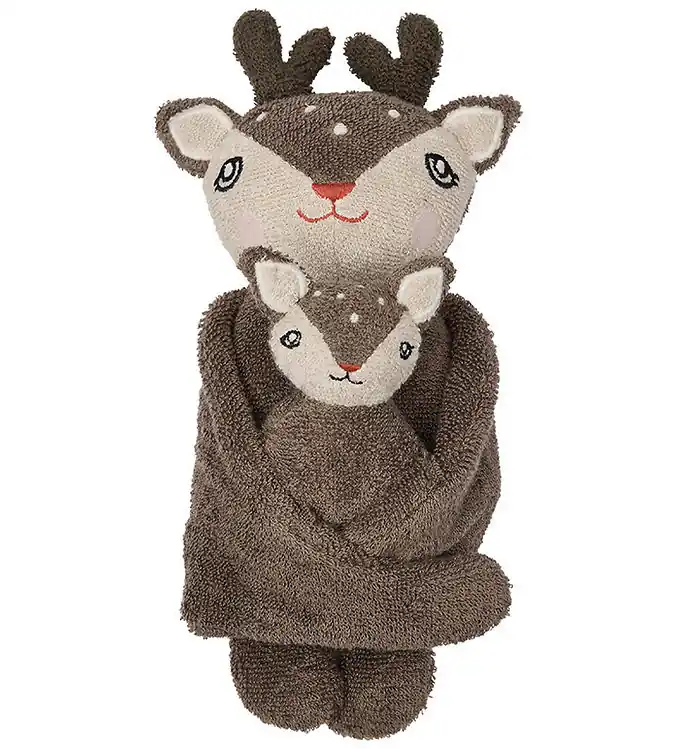 OYOY Knuffel - Dea & Baby Dac Deer - Taupe Speciale Aanbieding