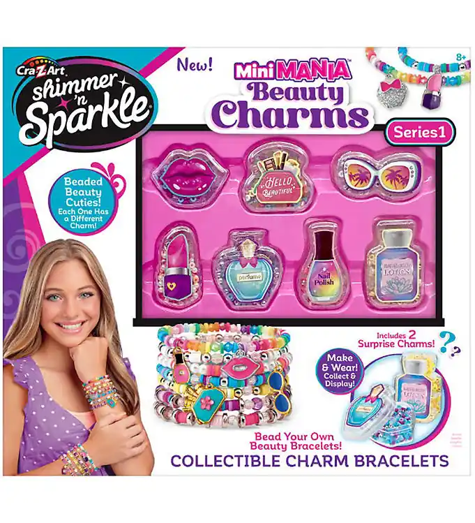 Shimmer N Sparkle Creatieve Speelset - Mini Manie Beauty Charms Meest Verkocht