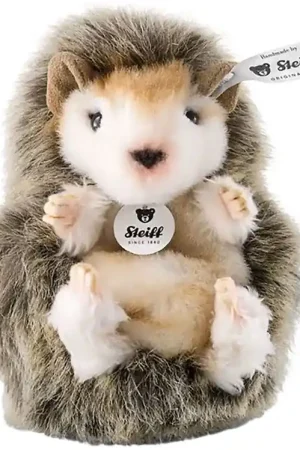Hete Deal Steiff Knuffel - 10 cm - Joggi Baby Egel - Donkerbruin