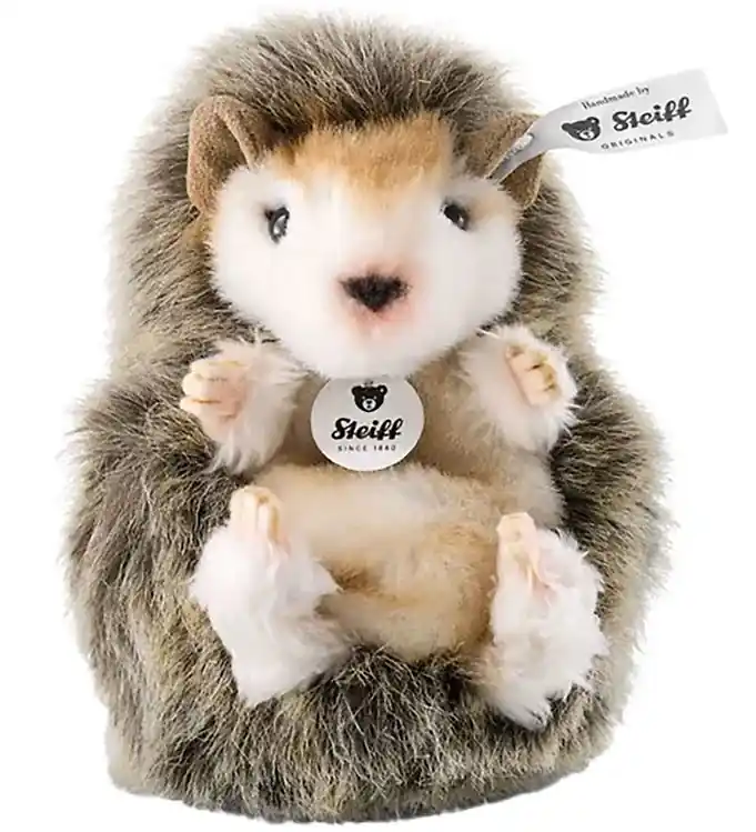 Hete Deal Steiff Knuffel - 10 cm - Joggi Baby Egel - Donkerbruin