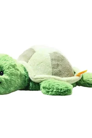 Steiff Knuffel - 27cm - Tuggy Tortoise - Lichtgroen Nu Kopen