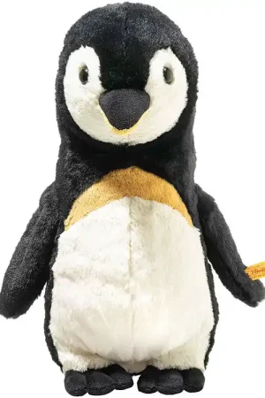 Steiff Knuffel - 34 cm - Nala Penguin - Zwart/Wit Speciale Aanbieding