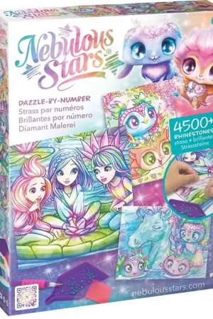 Direct Verzonden Nebulous Stars Creatieve Speelset - Dazzle-Stad-Nummer - Rainbow