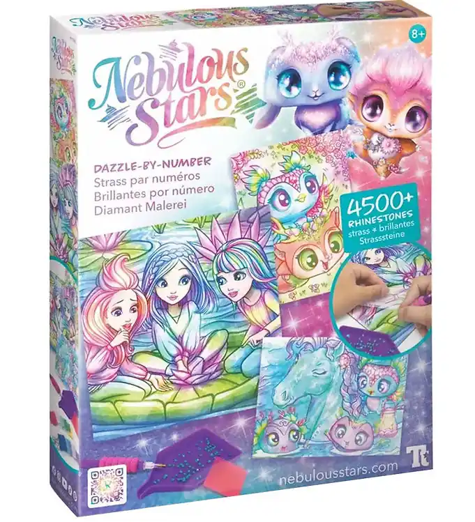Direct Verzonden Nebulous Stars Creatieve Speelset - Dazzle-Stad-Nummer - Rainbow