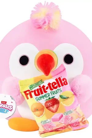 Koopje Snackles Knuffel - 35 cm - De Papegaai Sally m. Fruit-Tella