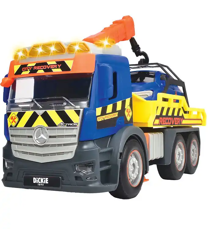 Superprijs Dickie Toys Vrachtwagen - Action Truck - Herstel - Licht/Geluid