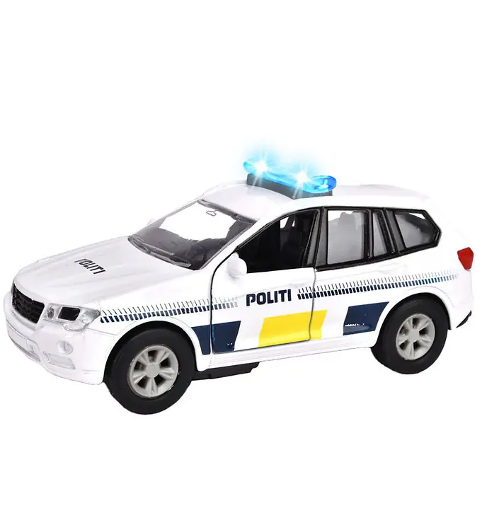 Superprijs Dickie Toys Politieauto - Veiligheidseenheid - Licht/Geluid