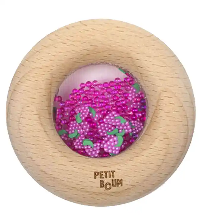 Lage Prijs Petit Boum Sensorisch Speelgoed - Hout - Donut - Druiven