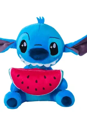 Flitsaanbieding Disney Knuffel - Stitch m. Watermeloen - 25 cm