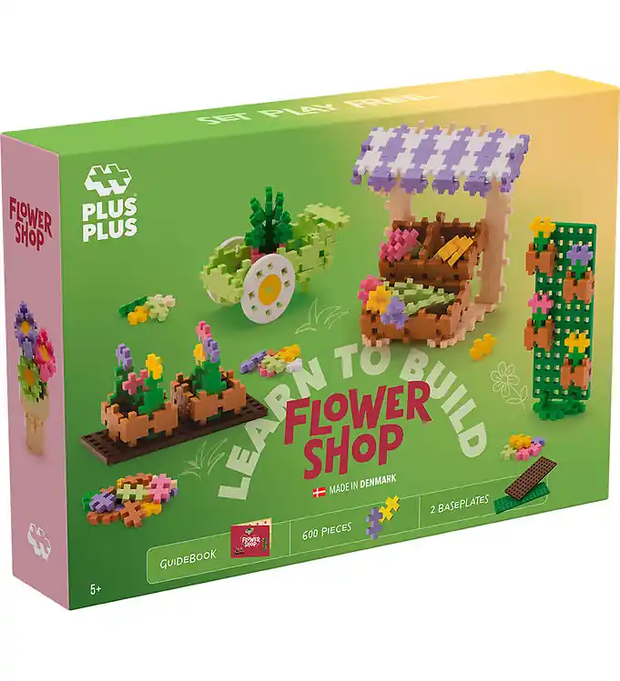 Plus-Plus Leren bouwen - 600 st. - Flower Voordeelprijs