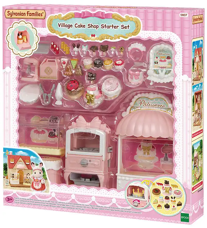 Seizoensaanbieding Sylvanian Families - Village Cake Winkel Starter Set - 5807