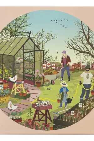 Vissevasse Puzzel - 1000 Bakstenen - 65x65 cm - Spring Gevoel Populair