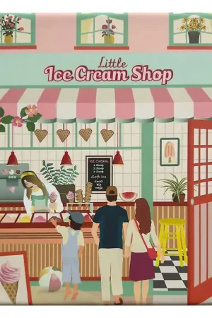 Dagaanbieding Vissevasse Puzzel - 15x21 cm - 150 Bakstenen - Klein Ice Cream