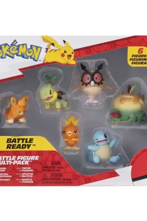 Direct Verzonden Pokémon Speelfiguren - 6-pack - Battle Figure Multipack