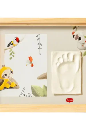 Alleen Vandaag Tiny Love Afdrukkenset - Hand/Voet - Houten frame