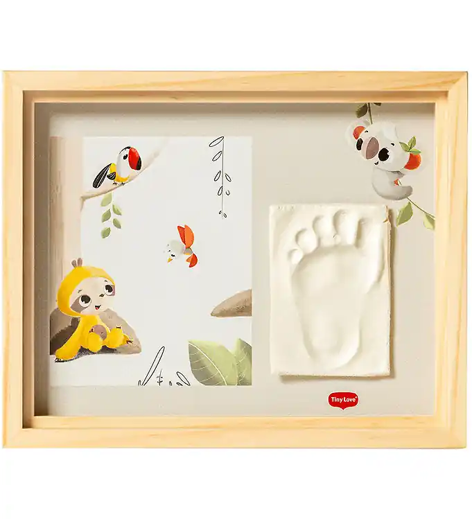 Alleen Vandaag Tiny Love Afdrukkenset - Hand/Voet - Houten frame