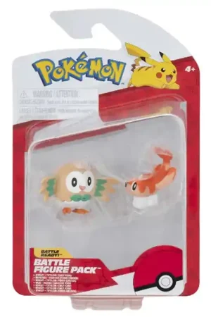Pokémon Speelfiguren - 2-pack - Battle Figure - Tatsugiri/Rowlet Bestseller