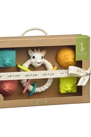 Sophie la Girafe Cadeaubox - Bijtring/Bal/Blok Laatste Versie