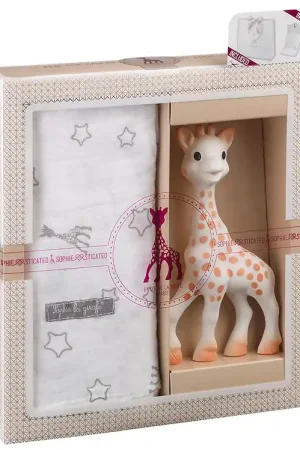 Sophie la Girafe Cadeaubox - Bijtring/Hydrofiele Doek Beperkte Voorraad