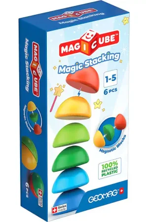 Geomag Magnetisch speelgoed - Magisch Stapelen - 6 Onderdelen Lage Prijs