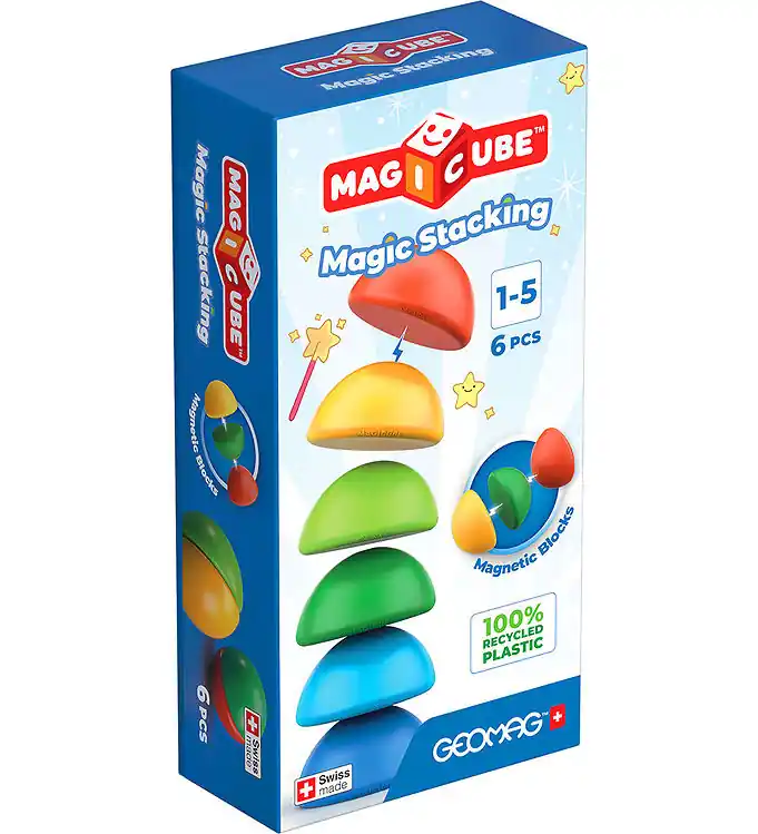 Geomag Magnetisch speelgoed - Magisch Stapelen - 6 Onderdelen Lage Prijs