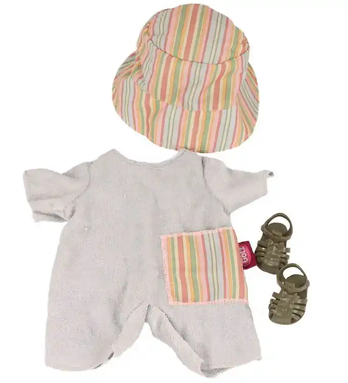 Götz Poppenkleding - Combo Baby - 30-33cm - Urban Strepen Actieprijs