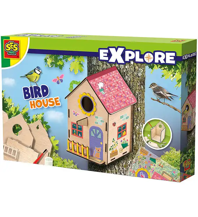 SES Creative - Ontdekken - Bouw het zelf - Vogelhuisje Bestseller