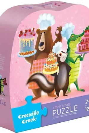 Superprijs Crocodile Creek Puzzel - 12 Bakstenen - Sweet Traktaties
