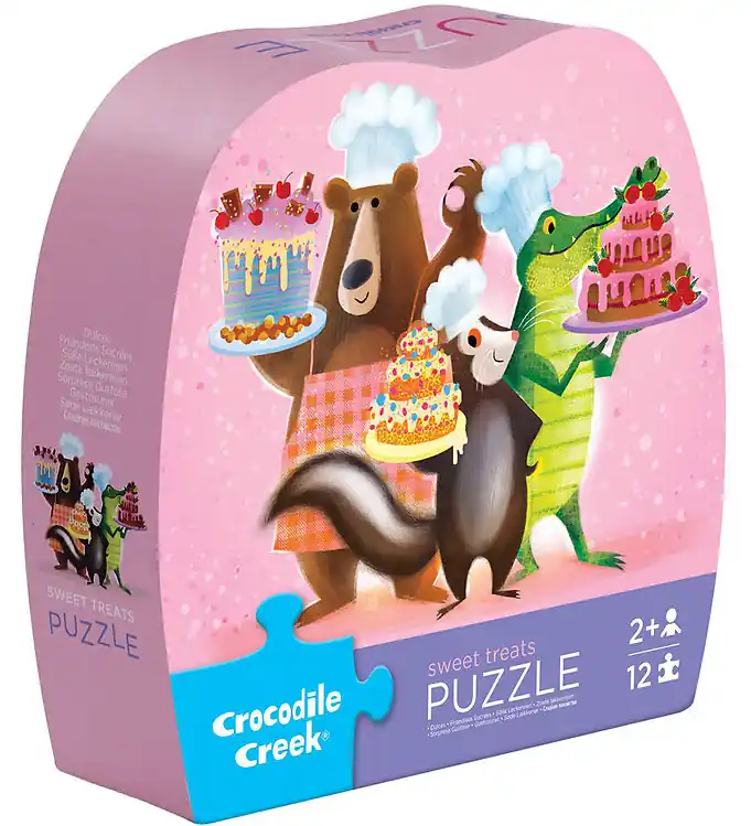 Superprijs Crocodile Creek Puzzel - 12 Bakstenen - Sweet Traktaties