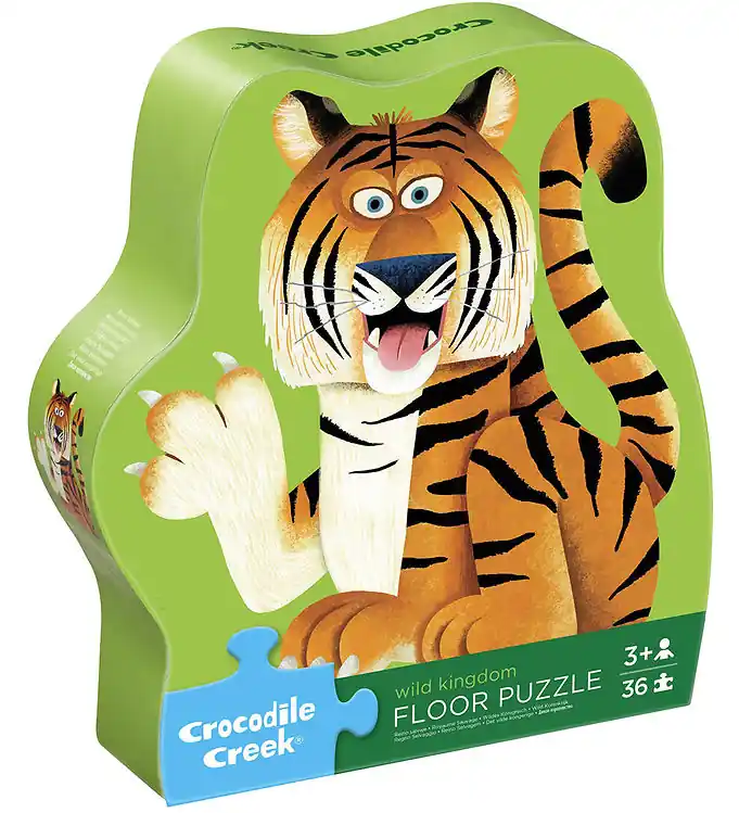 Crocodile Creek Vloerpuzzel - 36 Bakstenen - Wild Kingdom Bestel Nu