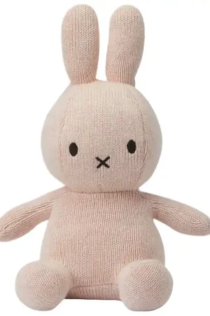 Bon Ton Toys Knuffel - 23 cm - Gebreid - Miffy Organic Cotton - Speciale Aanbieding