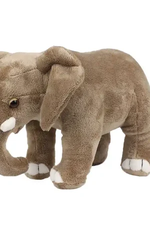 Flitsaanbieding Bon Ton Toys Knuffel - 25 cm - WWF Afrikaans Elephant - Grijs