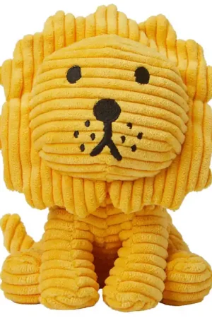 Lage Prijs Bon Ton Toys Knuffel - 17 cm - Leeuw ECO Corduroy - Geel