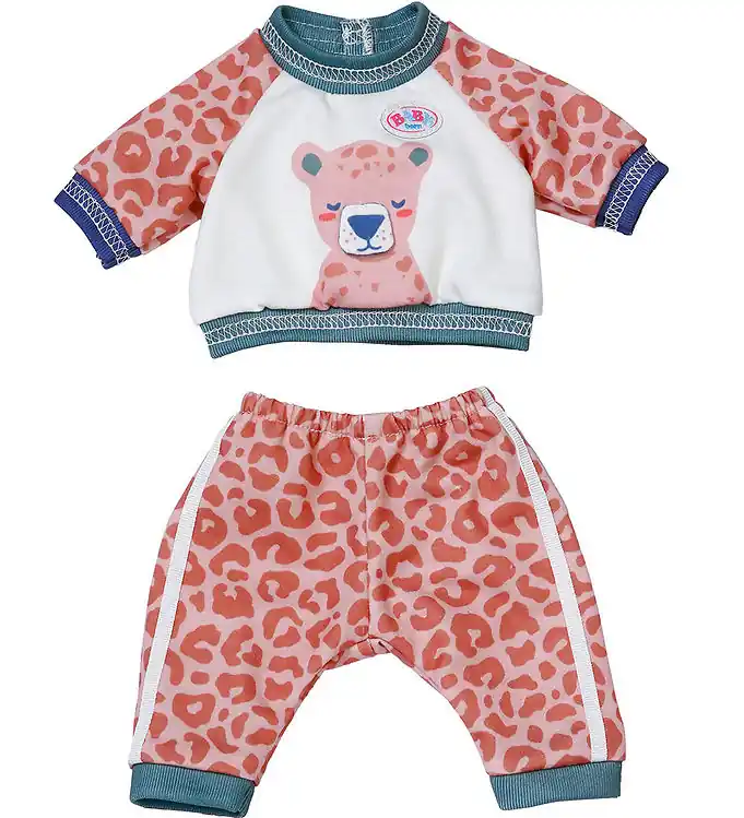 Goedkoop Baby Born Poppenkleding - Jungle joggingset - 36 cm