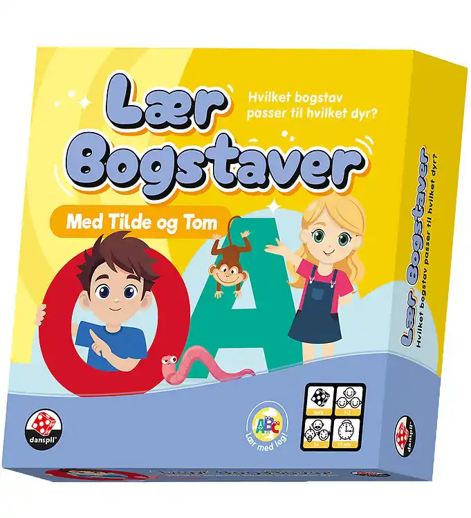 Favoriet Danspil Spel - Lær Bogstaver