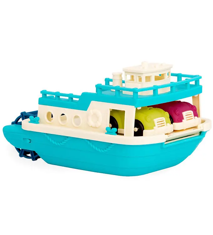 Gratis Retour B. toys Speelgoed - Happy Kruisers - 30 cm - Veerboot m. 2 Auto'