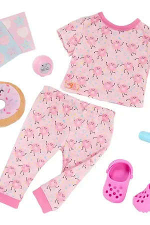 Bestel Nu Our Generation Poppenkleding - Deluxe Pyjama's Donut