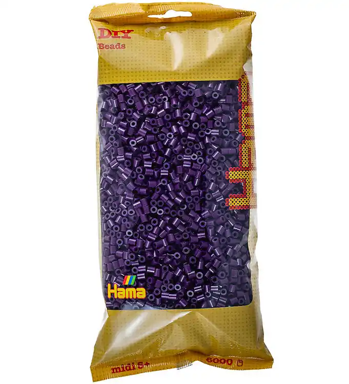 Lage Kosten Hama Midi Kralen - 6000 st. - 108 Aubergine