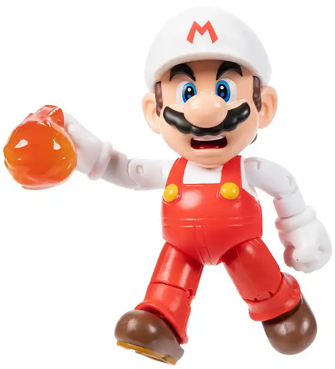 Super Mario Figuur - 10 cm - vier Mario Express Levering
