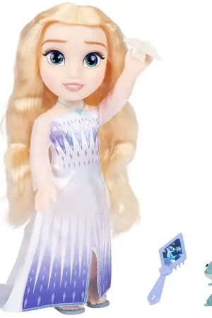 Finale Uitverkoop Disney Frozen Pop m. Geluid - 35 cm - Elsa Eend Bruni