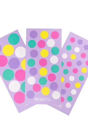 Populair MontiiCo Stickers - 3 vellen - Confetti