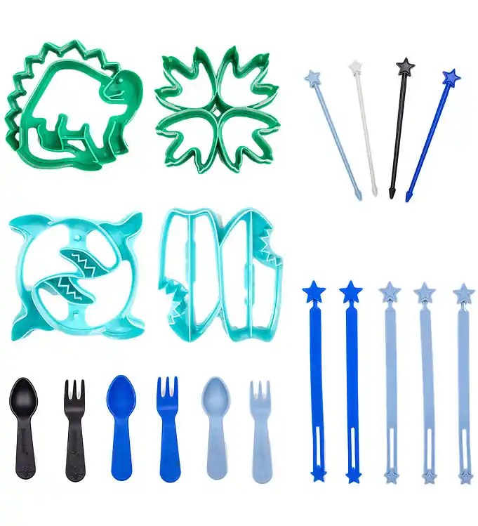 Lunch Punch Lunchbox Accessoires - Cutter & Bento Fun - 19 Onder Voordeelprijs