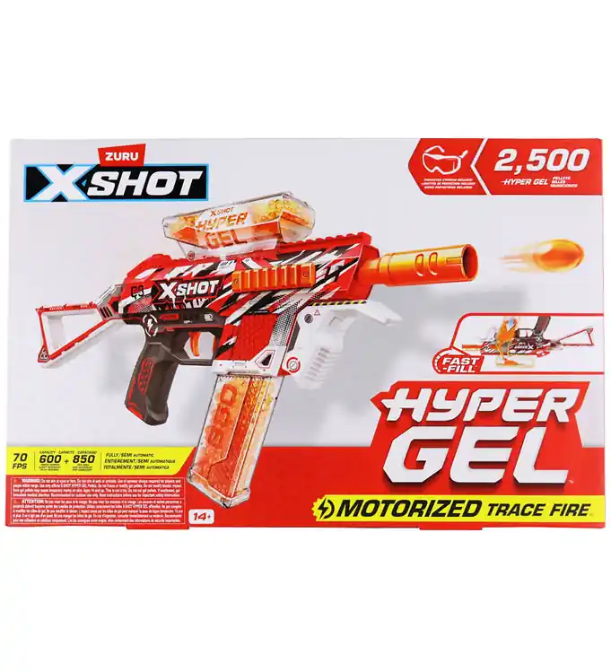 Op = Op X-Shot Gel Blaster - Gemotoriseerd - Hyper Gel Trace vier - 2500