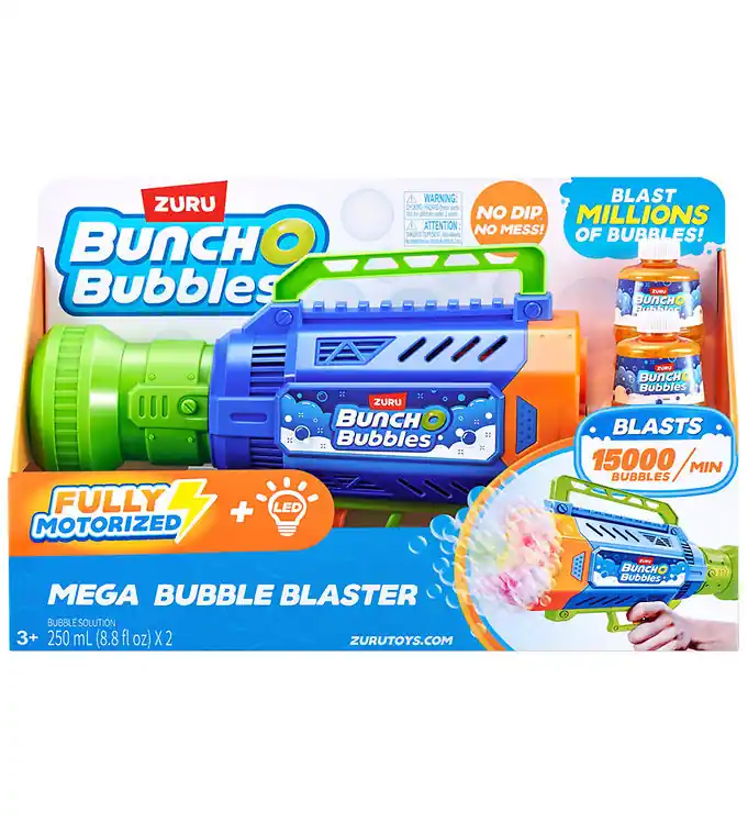 Bundel O Bubbles Bellenblaaspistool - MEGA - 15000 tpm Express Levering